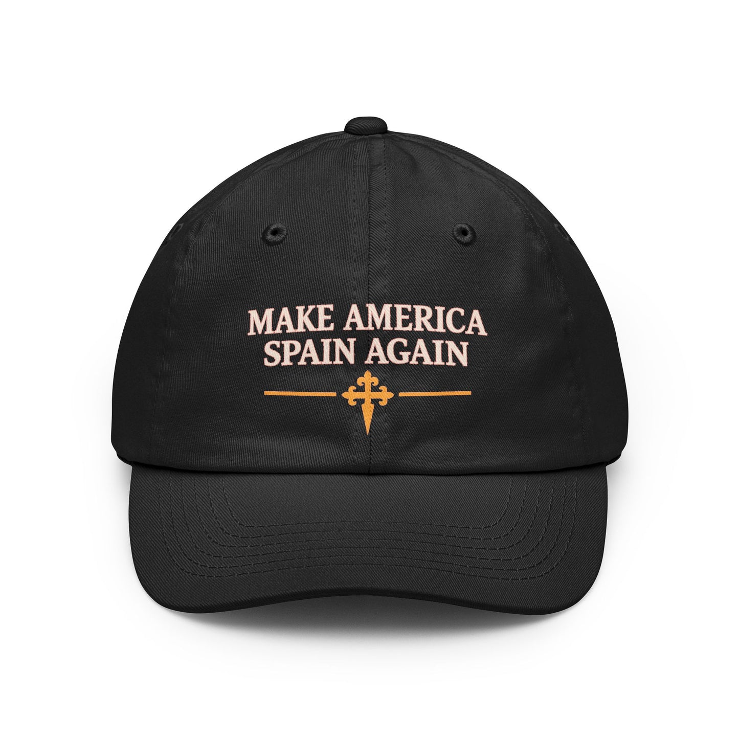 Make America Spain Again Dad Hat — Embroidered Political Baseball Cap